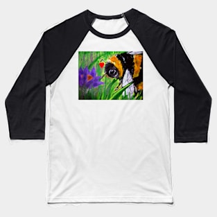 Bee Painting Baseball T-Shirt